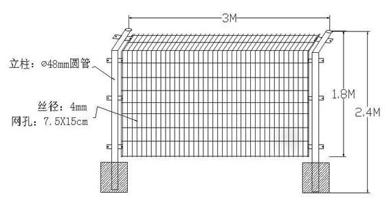 護(hù)欄網(wǎng)圖紙